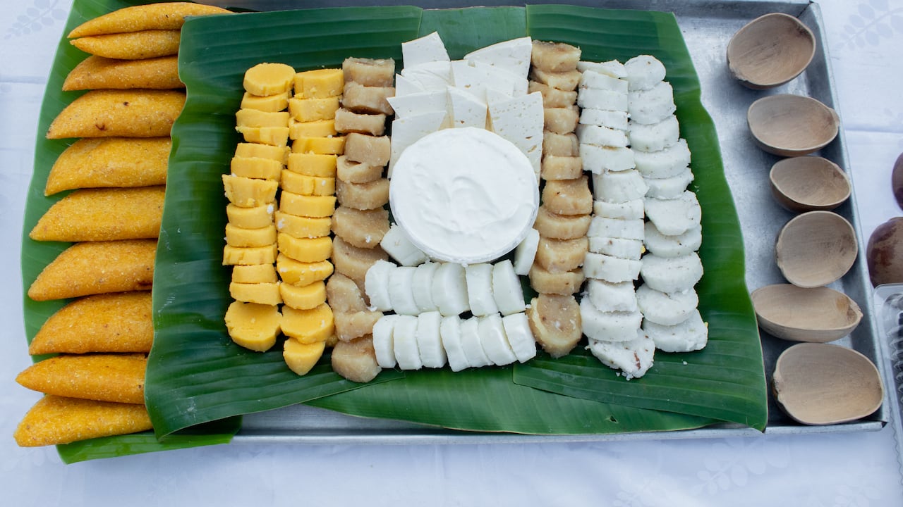 Bollo limpio, de coco, de mazorca y yuca
