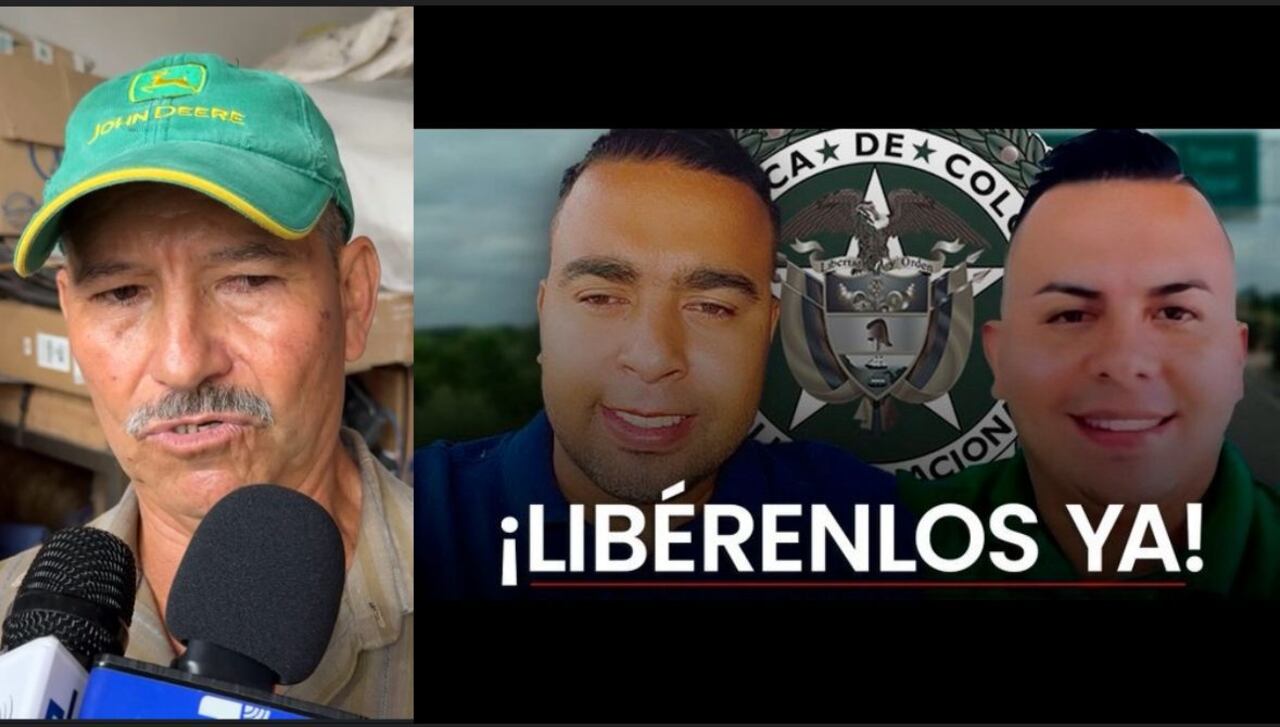 Humberto Pérez y dos policías secuestrados en Arauca.