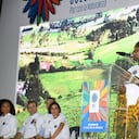 Cali: Arranca en firme organización de la COP 16, relanzamiento del evento en Cali, con presencia dela Ministra de Medio Ambiente, Alcalde de Cali, Gobernadora y vicepresidente, entre otras autoridades. foto José L Guzmán. El Pais.