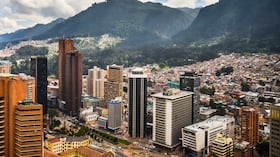 Imagen de Bogotá. La región Andina tendrá una jornada con cielo entre ligero y parcialmente nublado.
