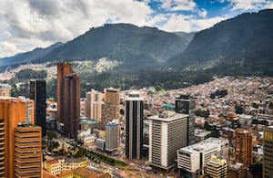 Imagen de Bogotá. La región Andina tendrá una jornada con cielo entre ligero y parcialmente nublado.