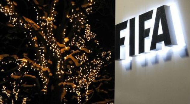 La entrada a la sede de la FIFA, el 30 de noviembre de 2010 en la ciudad suiza de Zúrich.