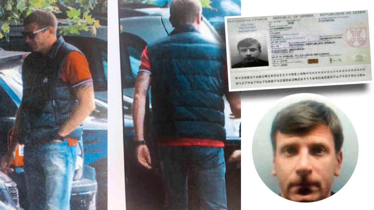 El cartel al que pertenecía el serbio envía cerca de 250 toneladas de cocaína desde Colombia hacia Europa. / Estas son las fotos de seguimientos de autoridades europeas al serbio Dejan Stanimirovic, el jefe del cartel de la droga de los Balcanes, quien fue asesinado la semana pasada en Guamal, Meta.