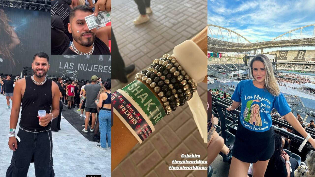 Asistentes al primer concierto de Shakira documentaron la experiencia en las redes sociales.
