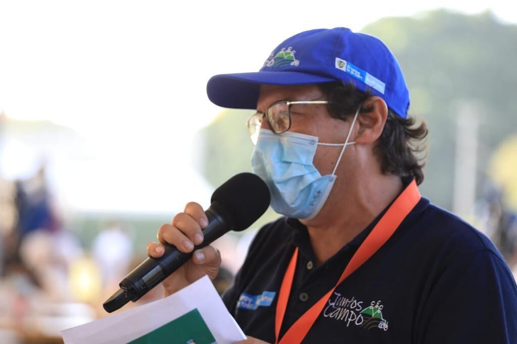 Ministro de Agricultura, Rodolfo Navarro Zea. Foto: Cortesía MinAgricultura.