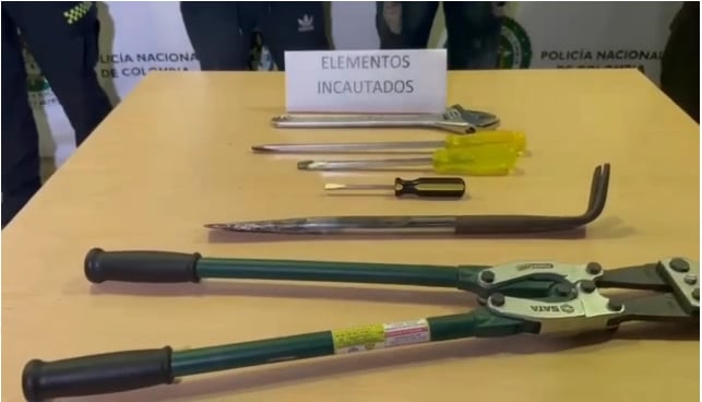 Los residentes de la zona denunciaron el hurto.