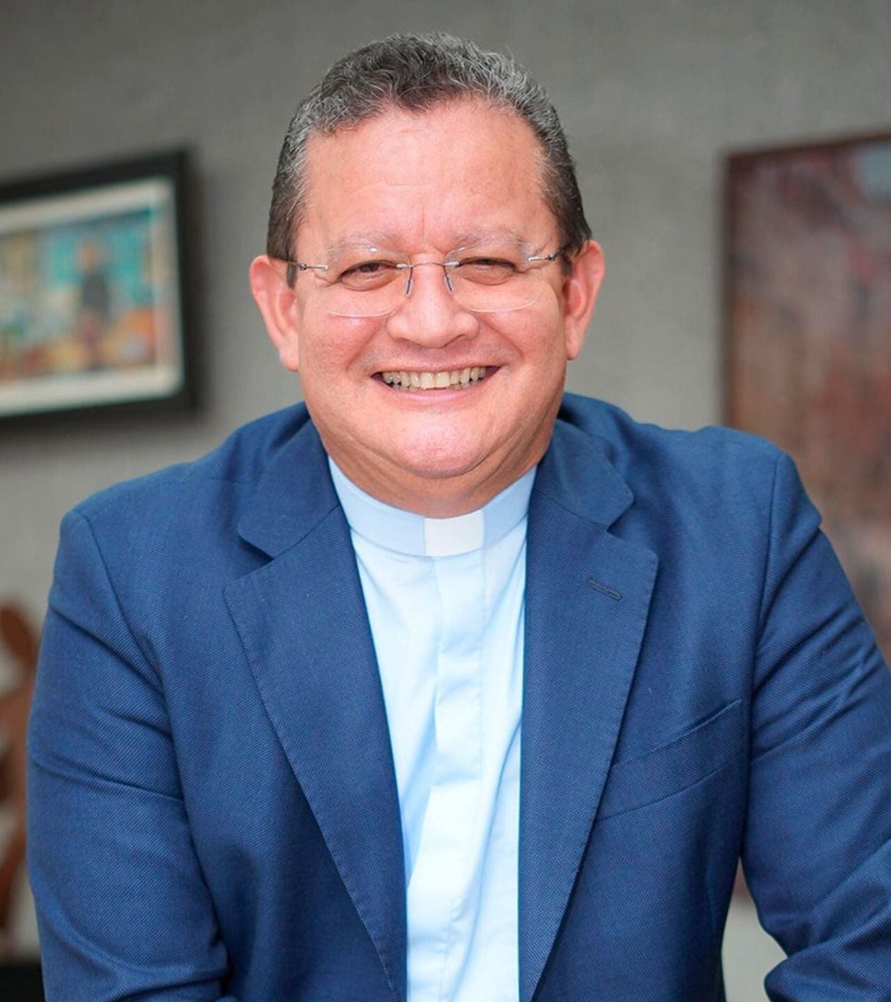 Padre Harold Castilla Devoz, rector de la Corporación Universitaria Minuto de Dios.