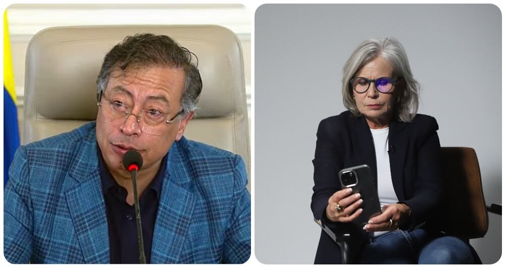 Gustavo Petro y Rita Karanauskas,