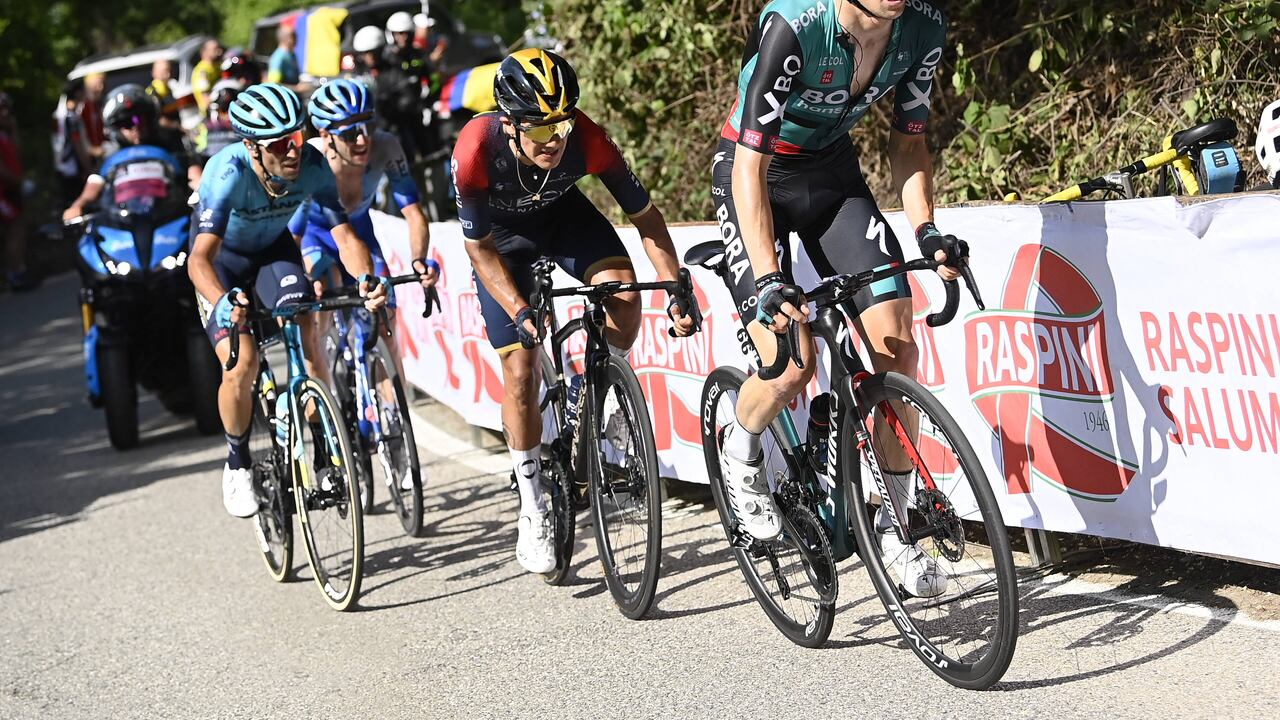 El britanico Simon Yates fue el ganador de la etapa 14 del Giro de Italia. Foto: Twitter @giroditalia