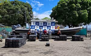 Incautación en Tumaco por parte de la Armada.