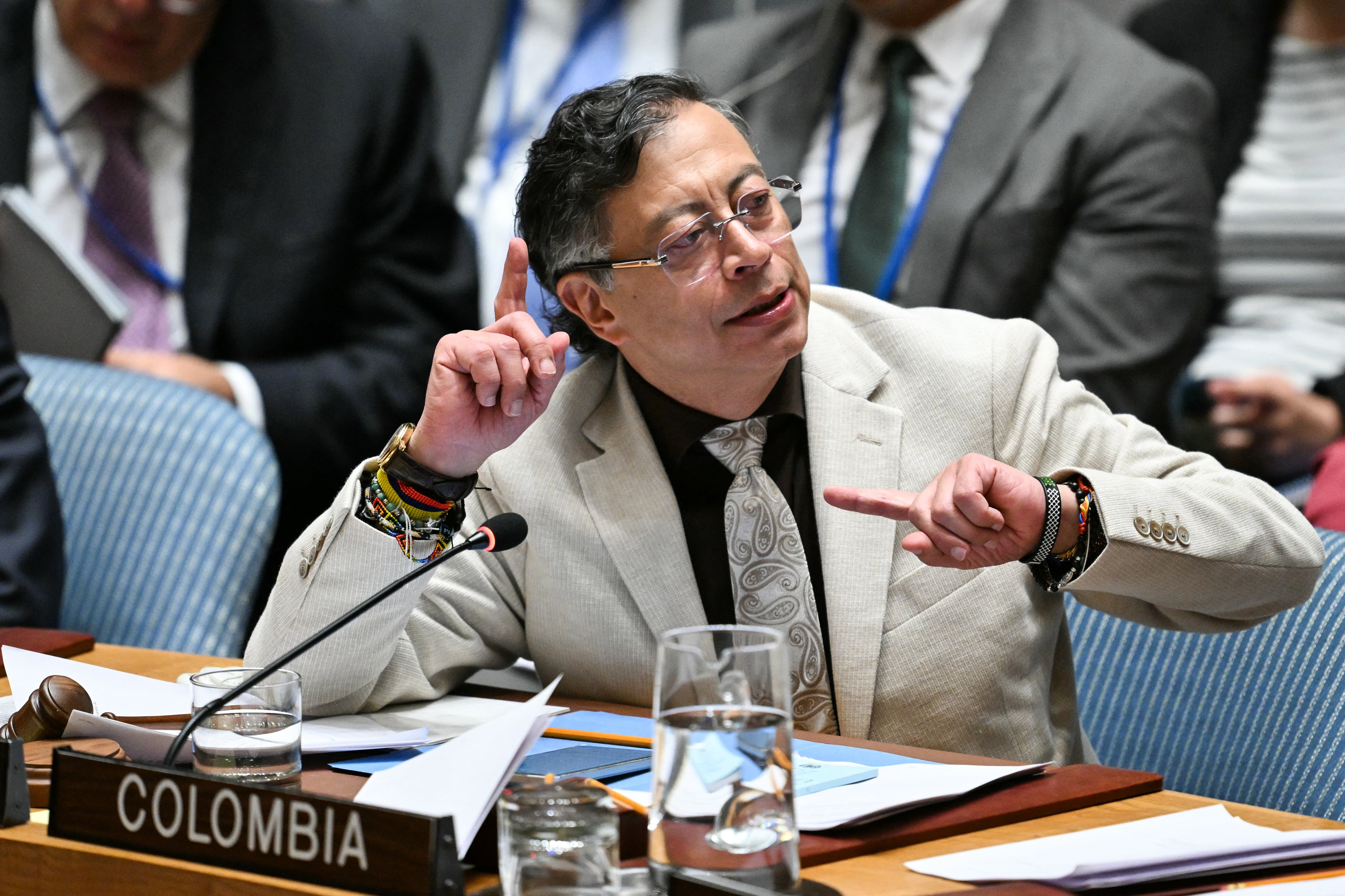 El nuevo revés se produjo a poco de que el presidente Petro interviniera durante una reunión del Consejo de Seguridad de las Naciones Unidas sobre Oriente Medio, en la sede de la ONU en Nueva York.