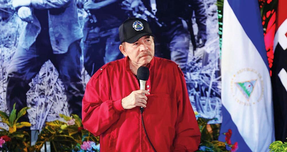 Daniel Ortega, presidente de Nicaragua.  