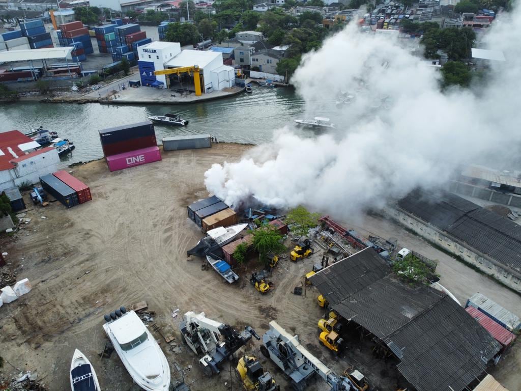 Fuga de peróxido en Manzanillo - Cartagena