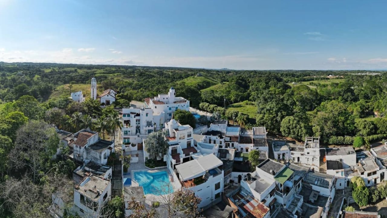 Panorámica del Santorini colombiano