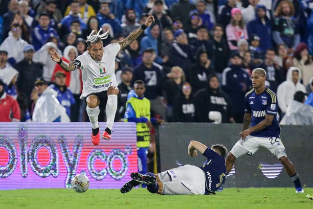 Caída de Millonarios ante Once Caldas en 'El Campín'.