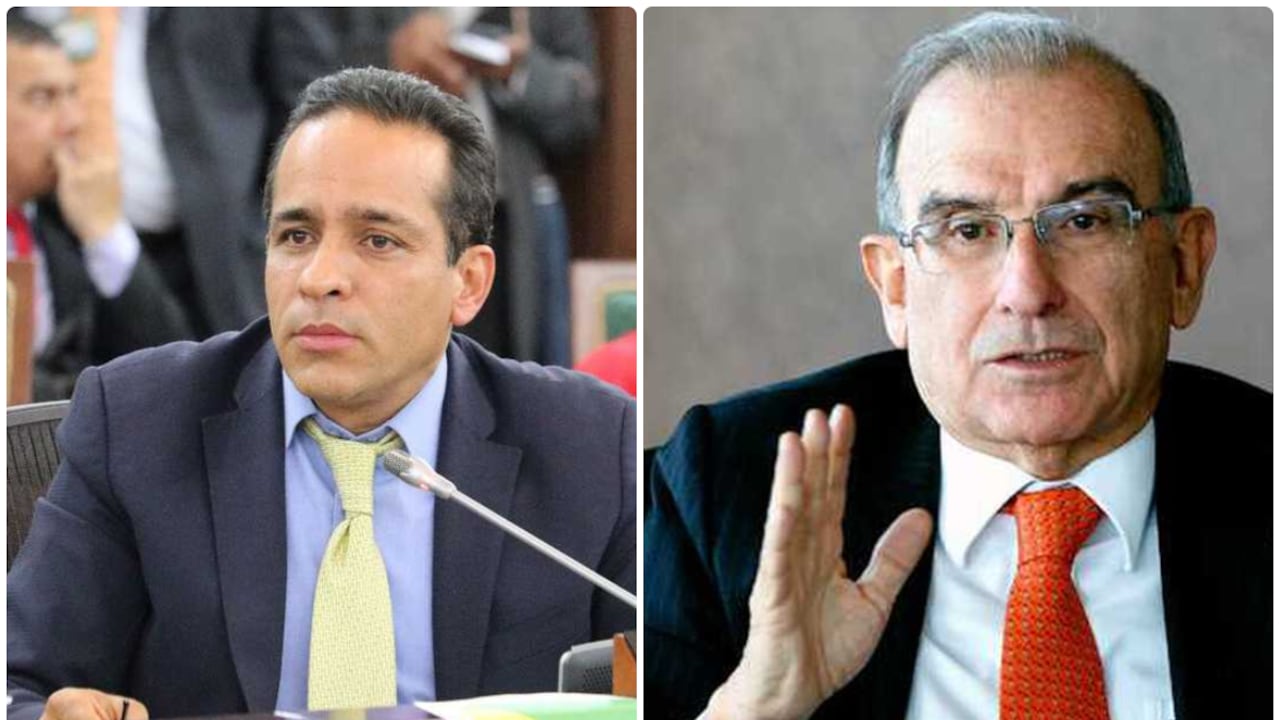 Alexander López y Humberto de la Calle.
