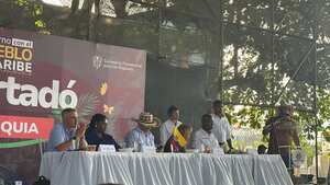 Encuentro de Gustavo Petro con el gobernador de Antioquia