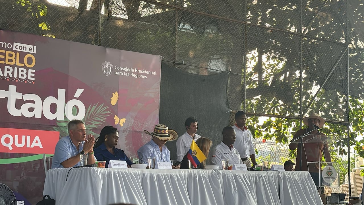 Encuentro de Gustavo Petro con el gobernador de Antioquia
