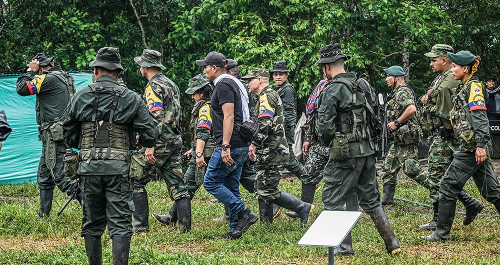  Las estructuras criminales de las disidencias de las Farc aumentaron su presencia en Lejanías, El Castillo y Cubarral, en el Meta, y pretenden controlar el corredor del Sumapaz para llegar hasta Cundinamarca y la zona rural de Bogotá. 