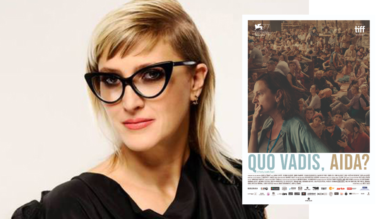 La directora Jasmila Zbanic nació en Sarajevo, en 1974.