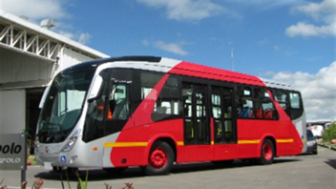 Primer bus híbrido de Colombia