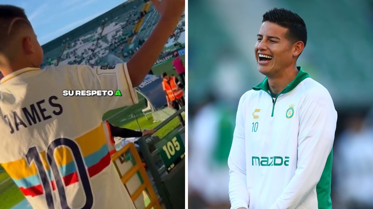 James Rodríguez y los sentimientos que despierta en México, más que nada en los niños.