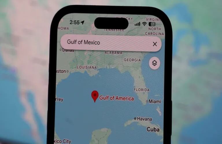 Casa Blanca presume que renombró el Golfo de México en Google Maps