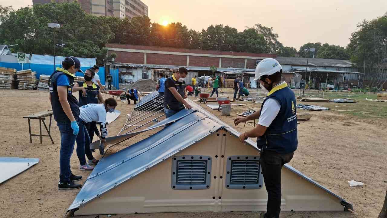 En el hospital departamental Erasmo Meoz se instalarán carpas para la atención.