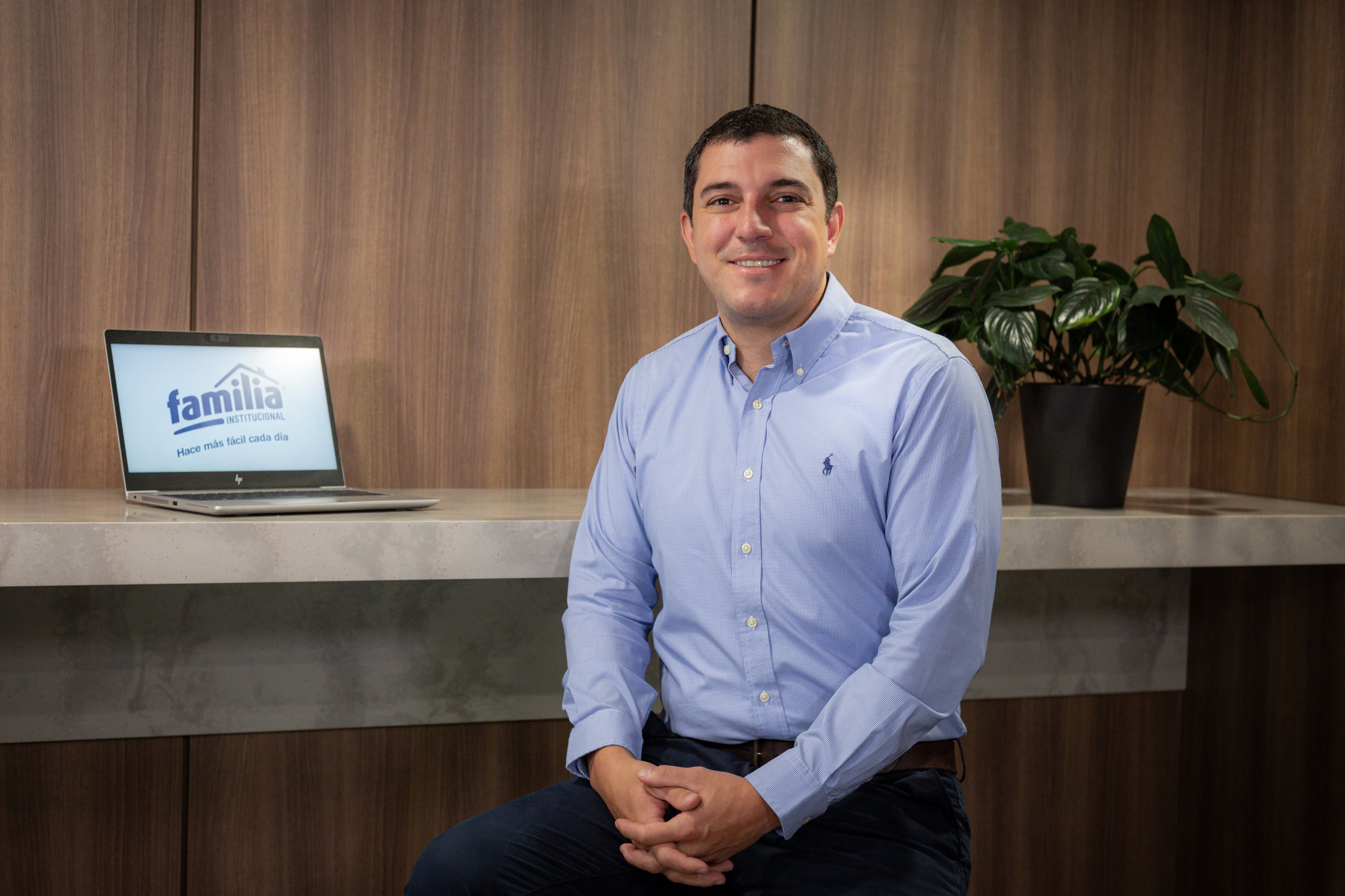 Felipe Gómez, gerente de negocio Familia Institucional, habla sobre la alianza de la compañía con Hogaru.