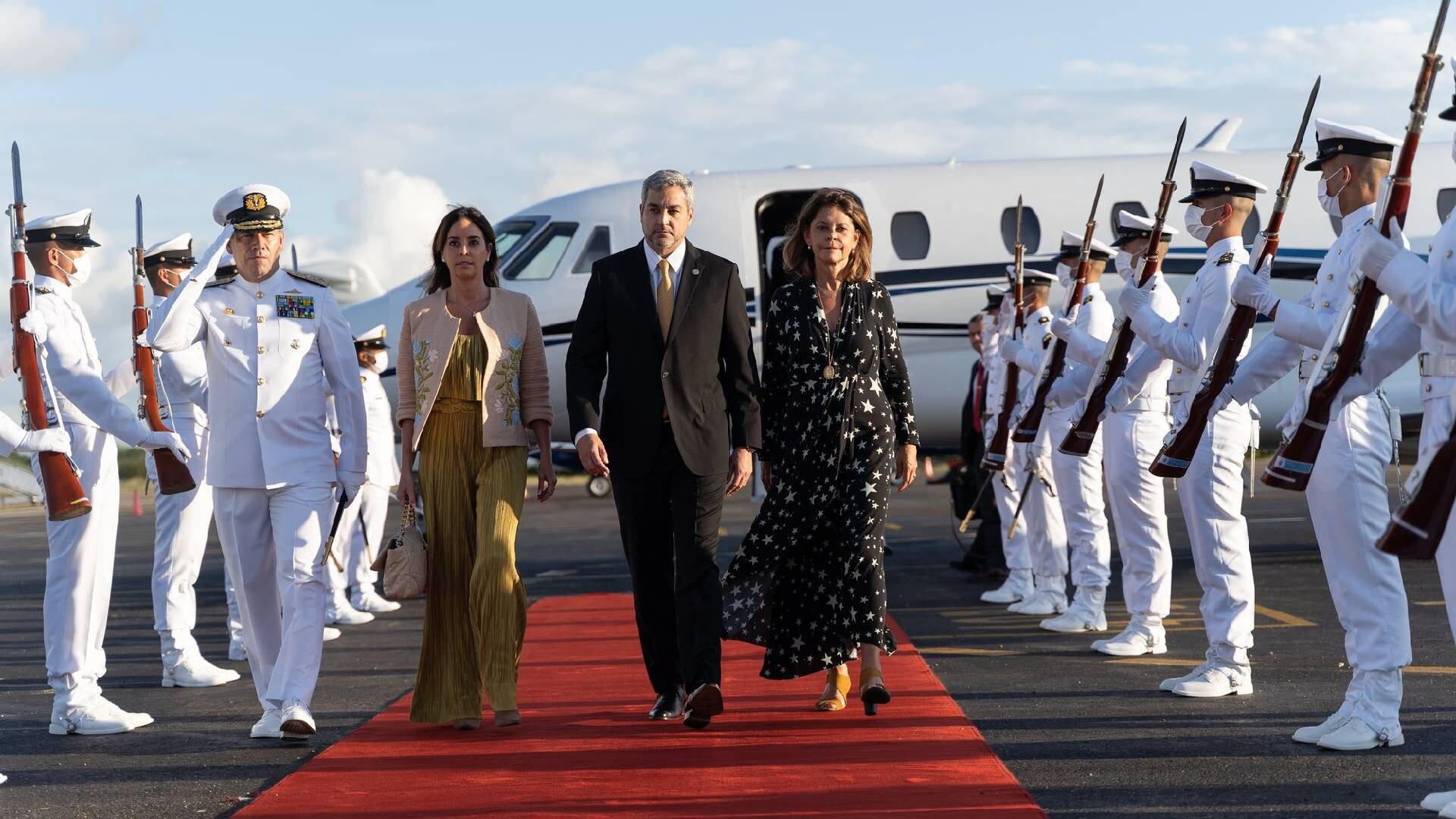 La agenda del encuentro contempla una reunión privada de los presidentes Iván Duque y Mario Abdo Benítez.
