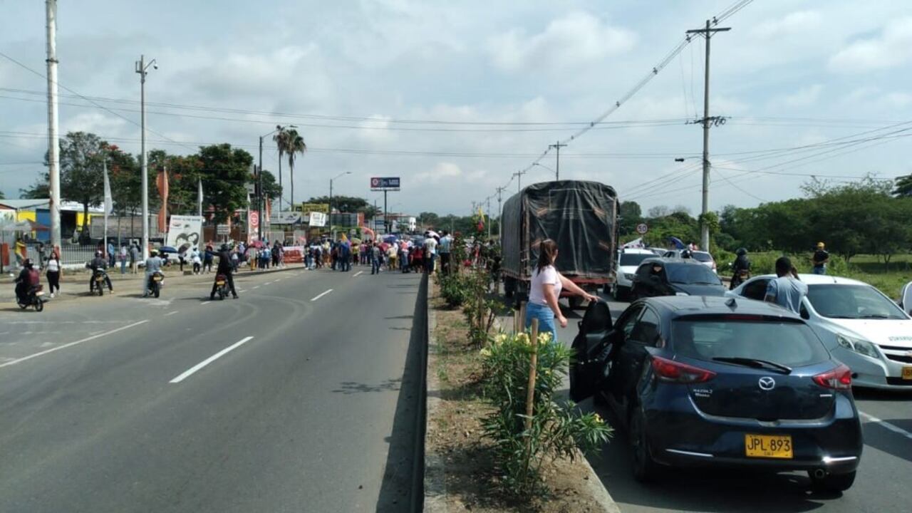 La vía ya está habilitada nuevamente.