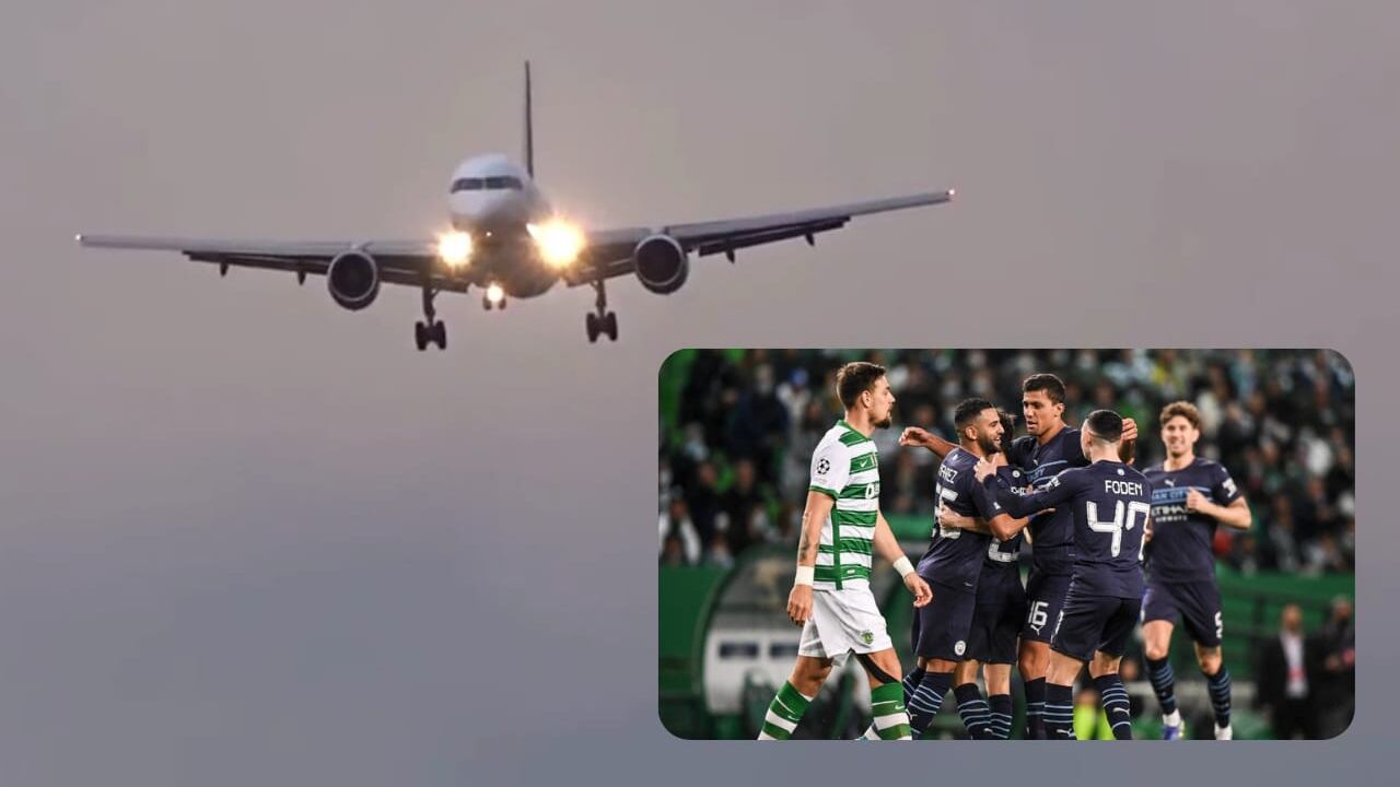 Manchester City a su vuelta de Portugal