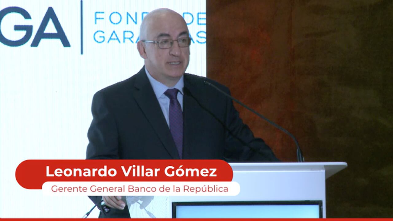 Leonardo Villar, gerente del Banco de la República.