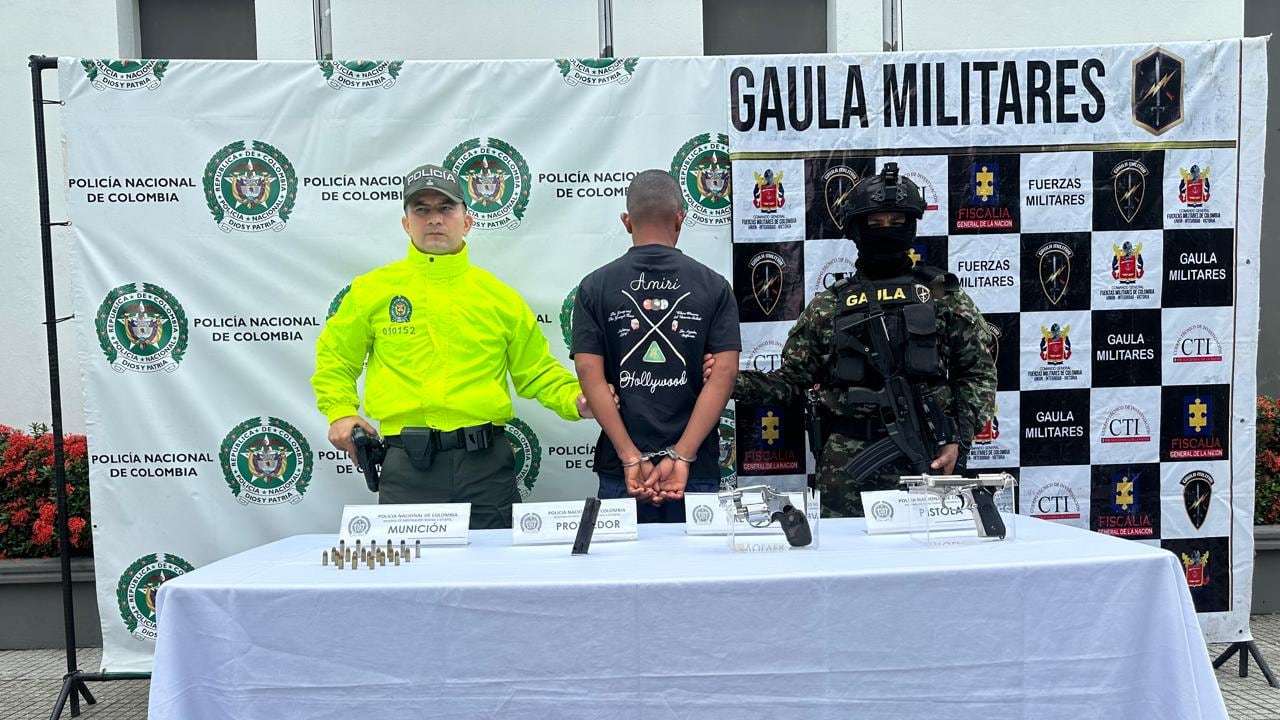 Capturado alias Chalia, jefe del Clan del Golfo en el Chocó, acusado por atentar contra firmantes del Acuerdo de Paz.