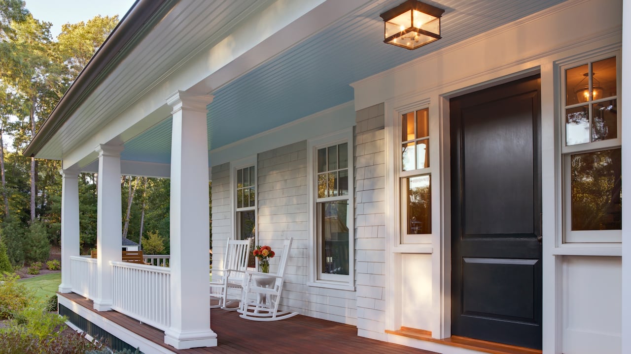 La entrada de la casa tiene un poder energético.