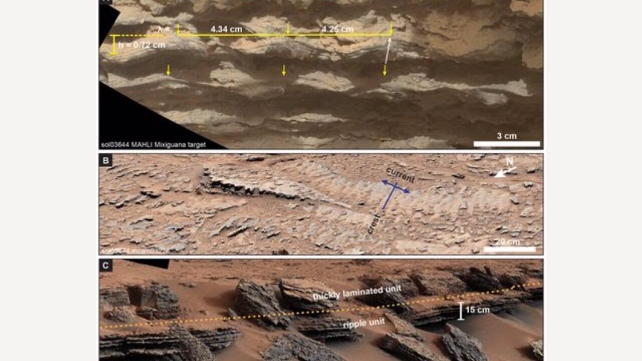 Hallan en Marte señales de antiguos estanques y lagos sin hielo.