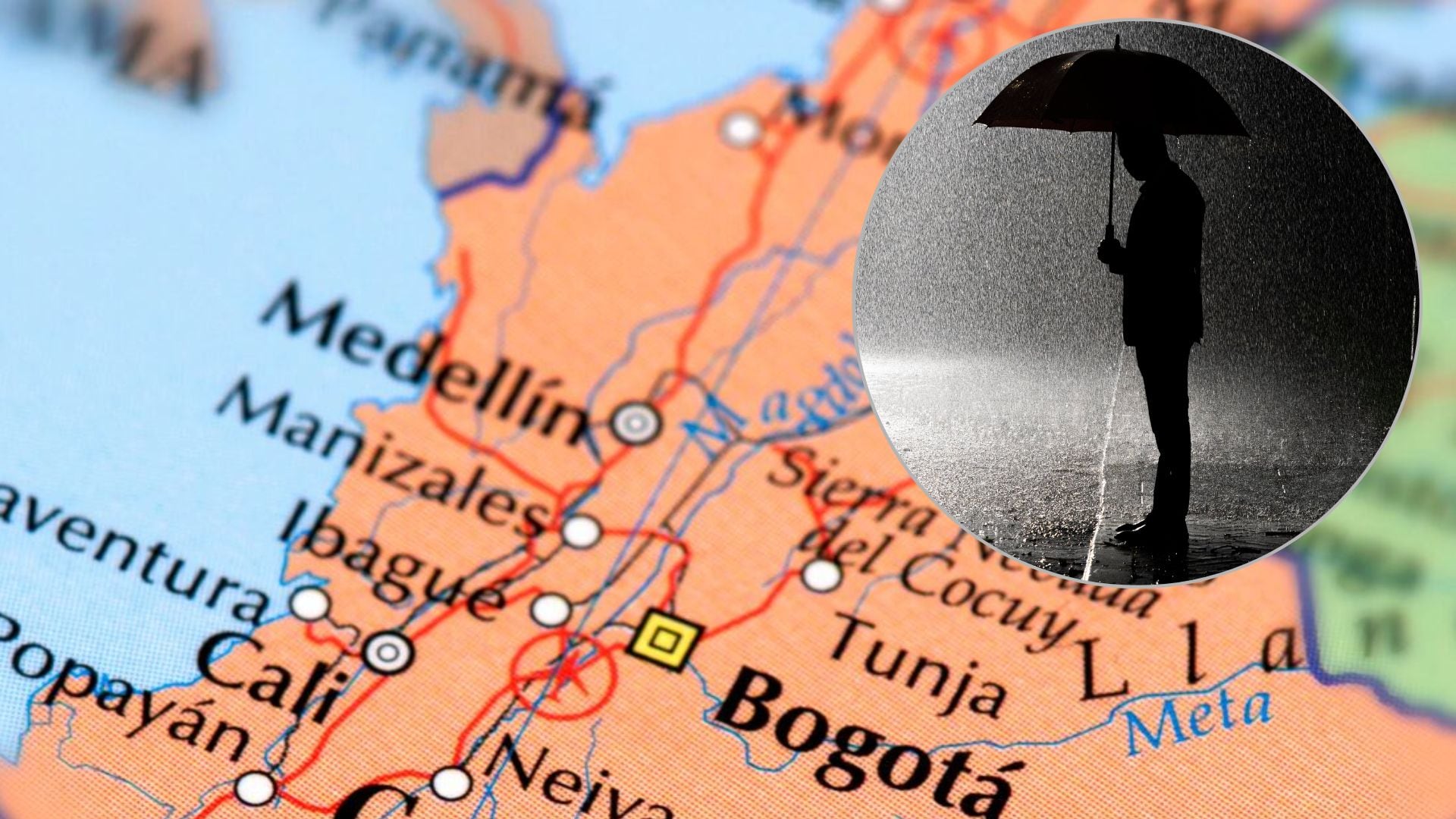 Fuertes lluvias se prevén en varias regiones de Colombia, según el más reciente pronóstico del Ideam