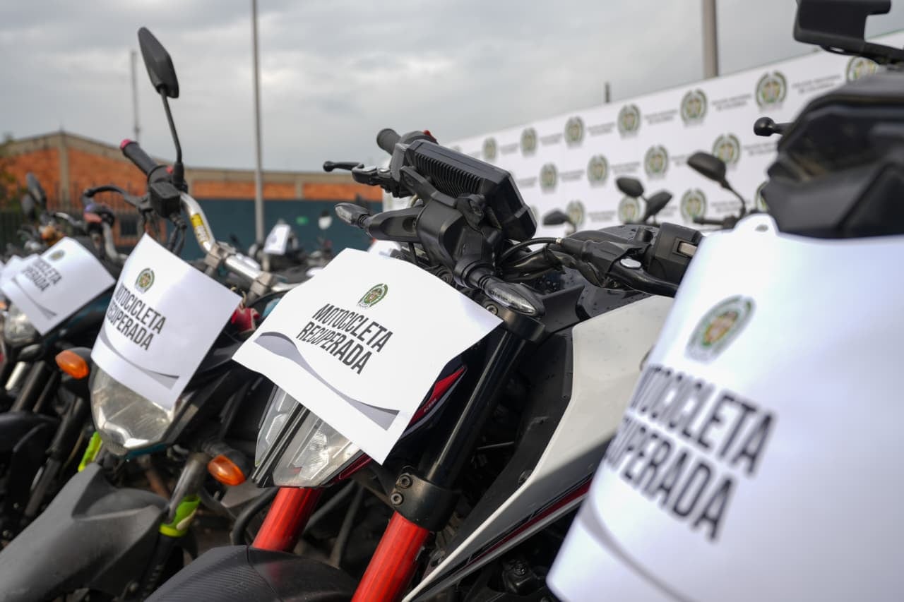 Las autoridades desarticularon 3 bandas organizadas dedicadas al robo de carros y motos