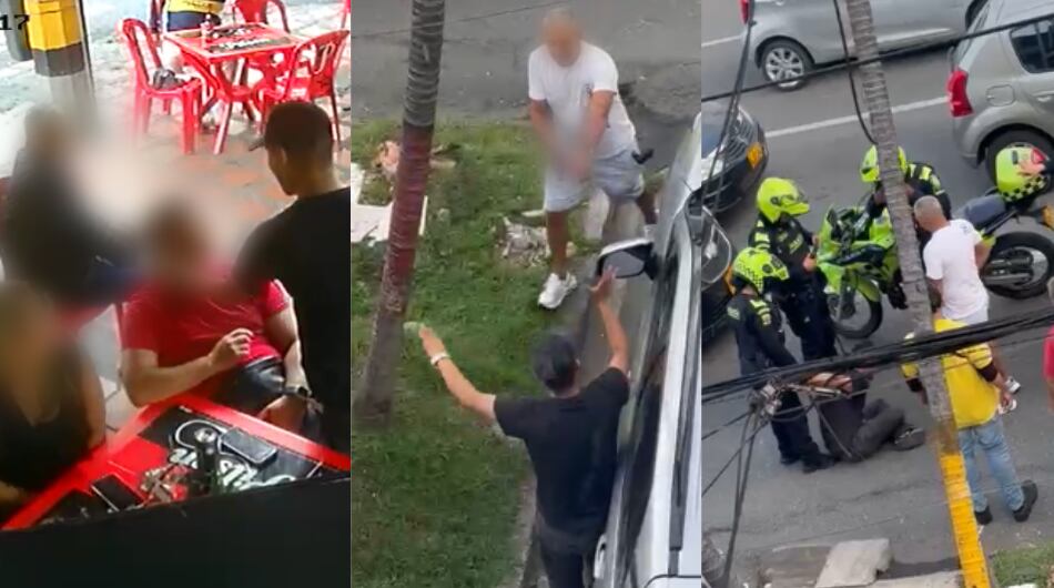 Persecución contra ladrones en Medellín.