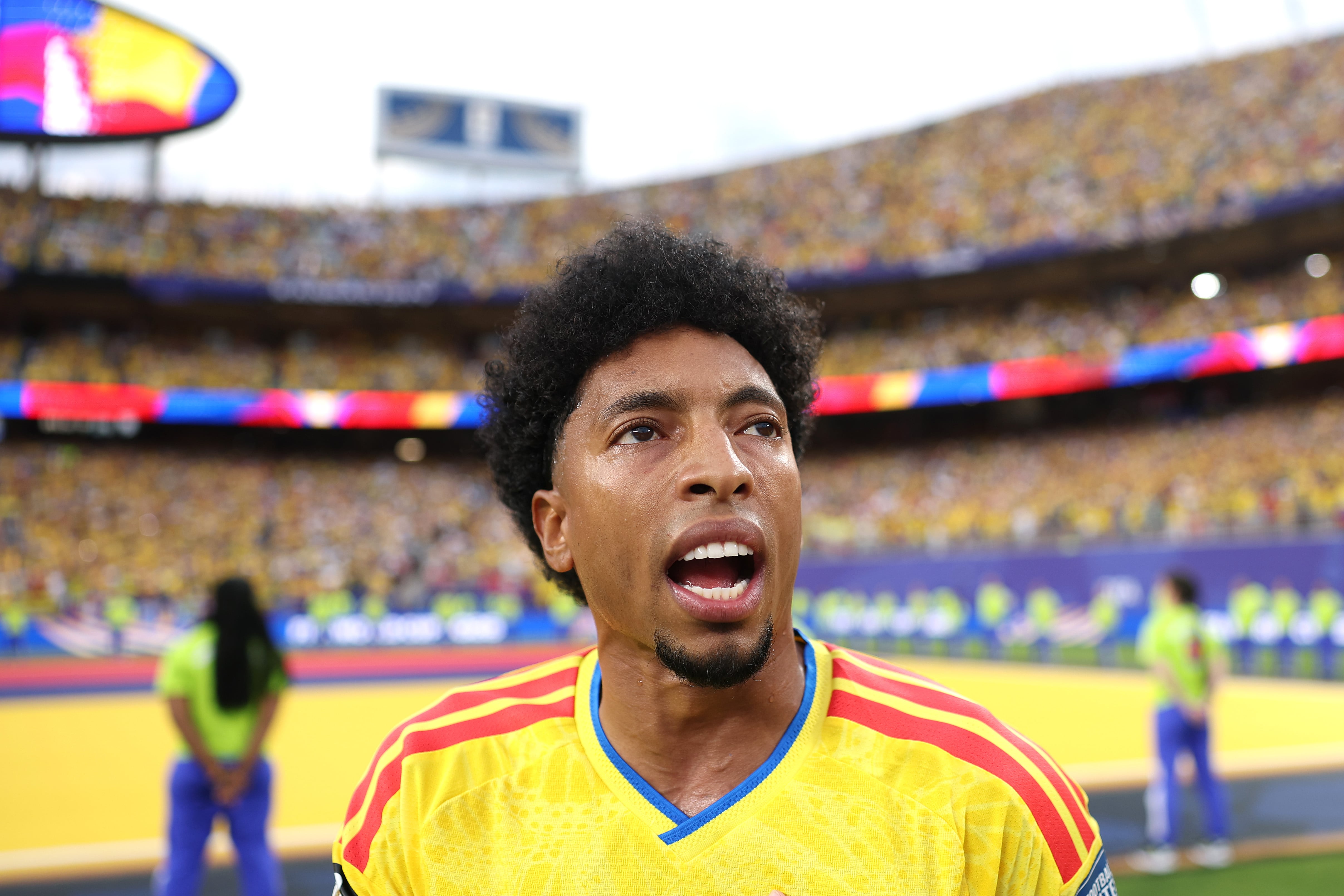 Johan Mojica durante el Mundial 2026 con la Selección Colombia