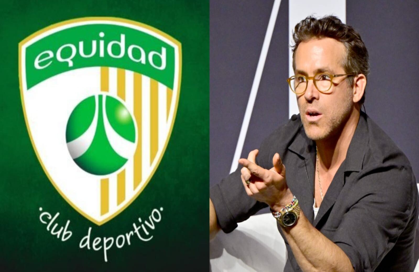 El actor llegó al club bogotano.