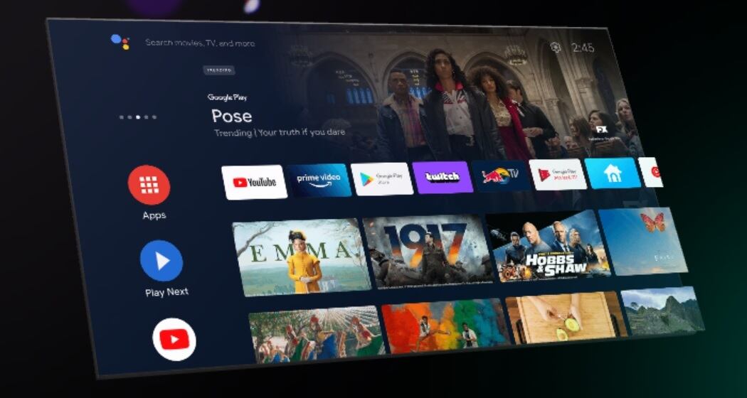 Interfaz de Android TV
GOOGLE
1/12/2021
