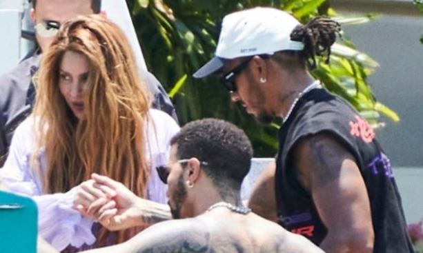 Shakira y Hamilton tienen una amistad desde hace tiempo
