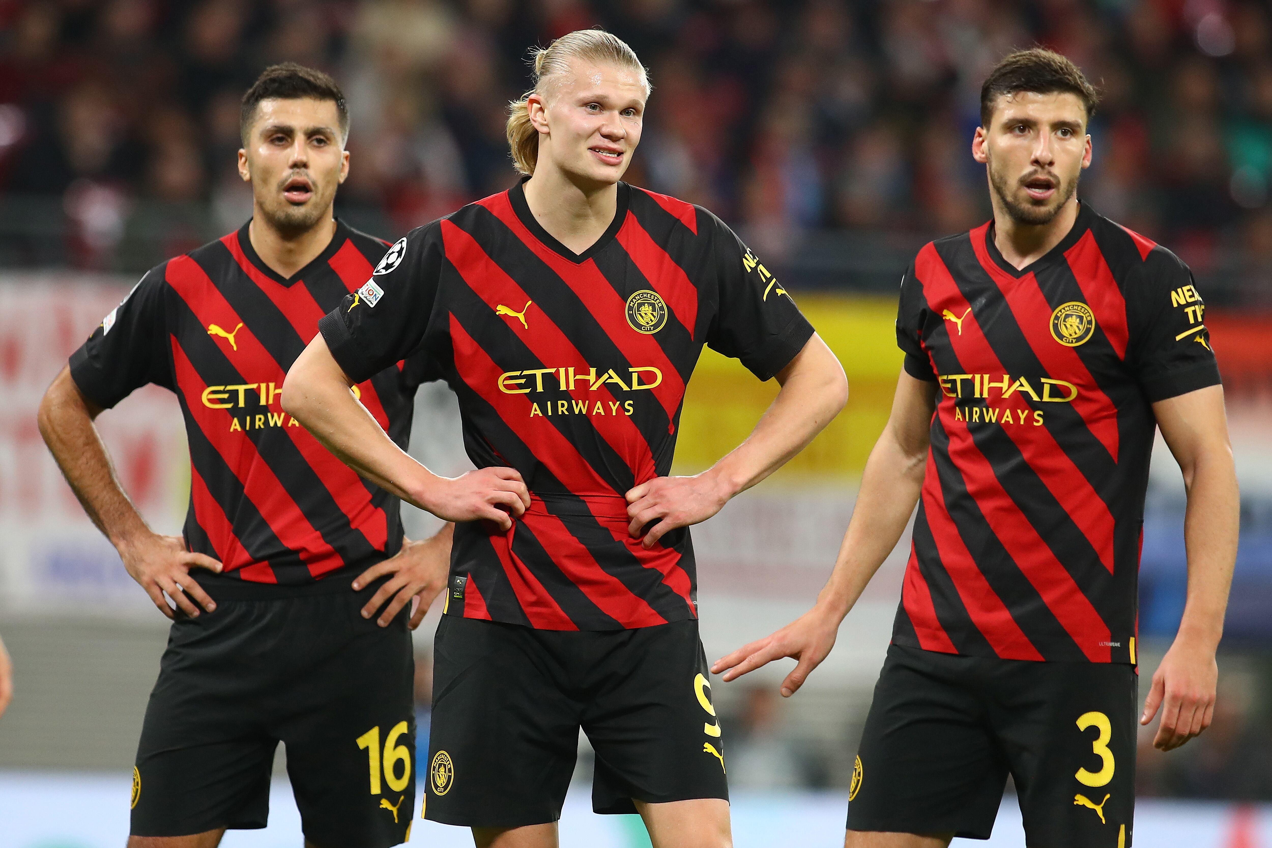 El poderío goleador de Erling Haaland estuvo ausente en Alemania.