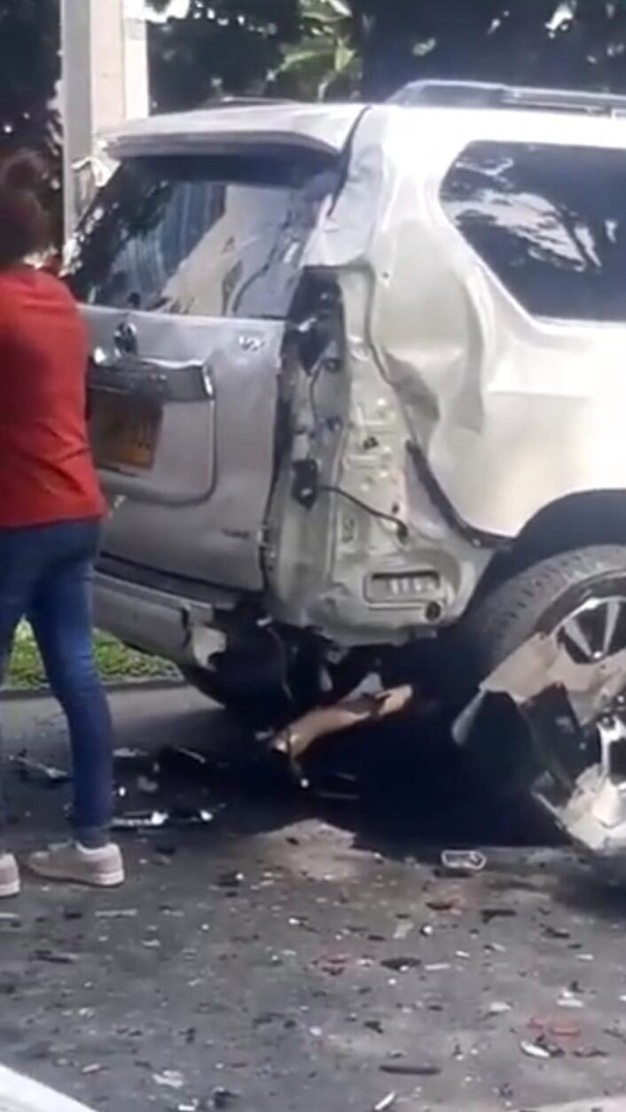 Accidente en Medellín