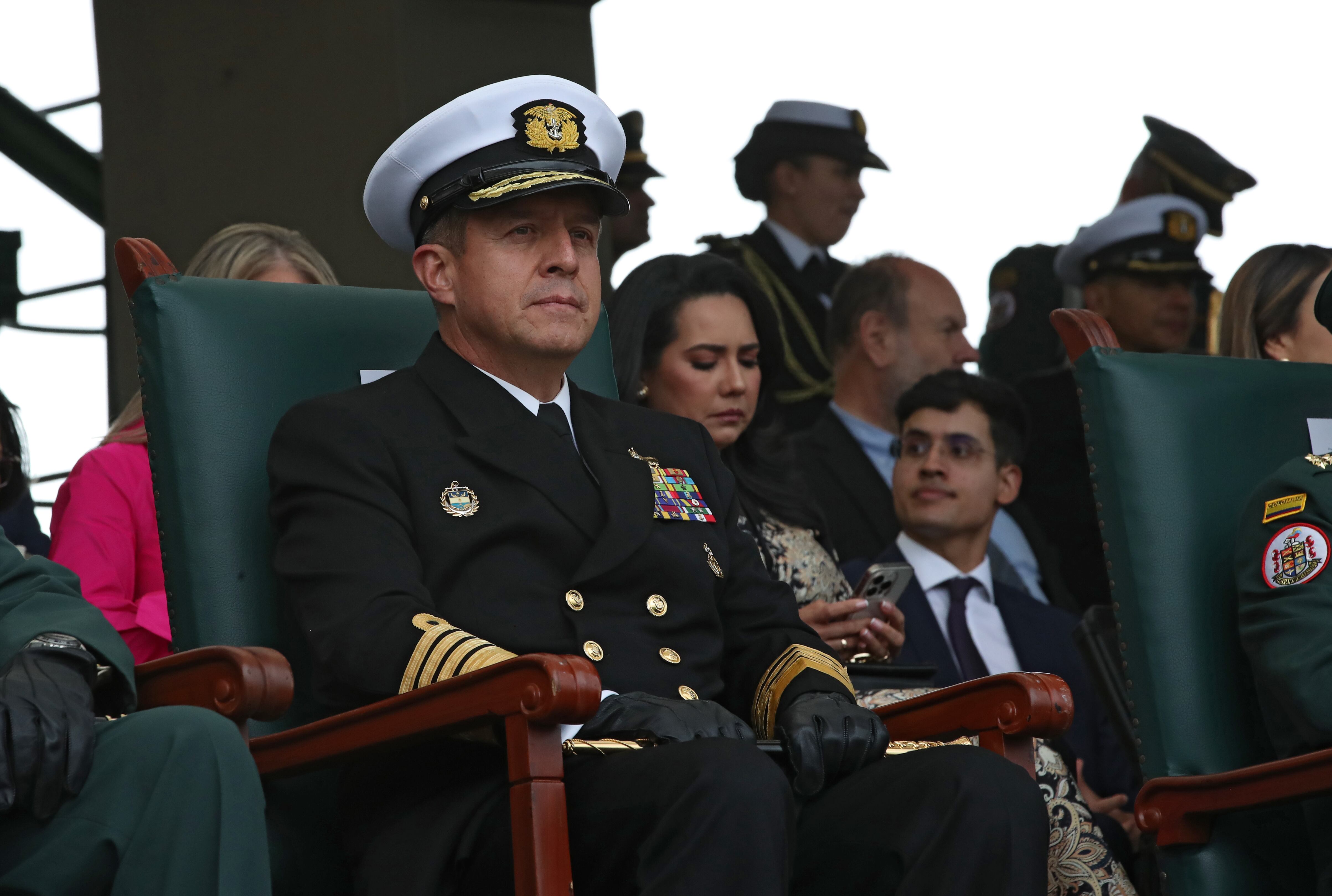Comandante General de las Fuerzas Militares almirante Francisco Cubides Granados
Escuela Militar de Cadetes General José María Córdova
Bogota julio 9 del 2024
Foto Guillermo Torres Reina / Semana