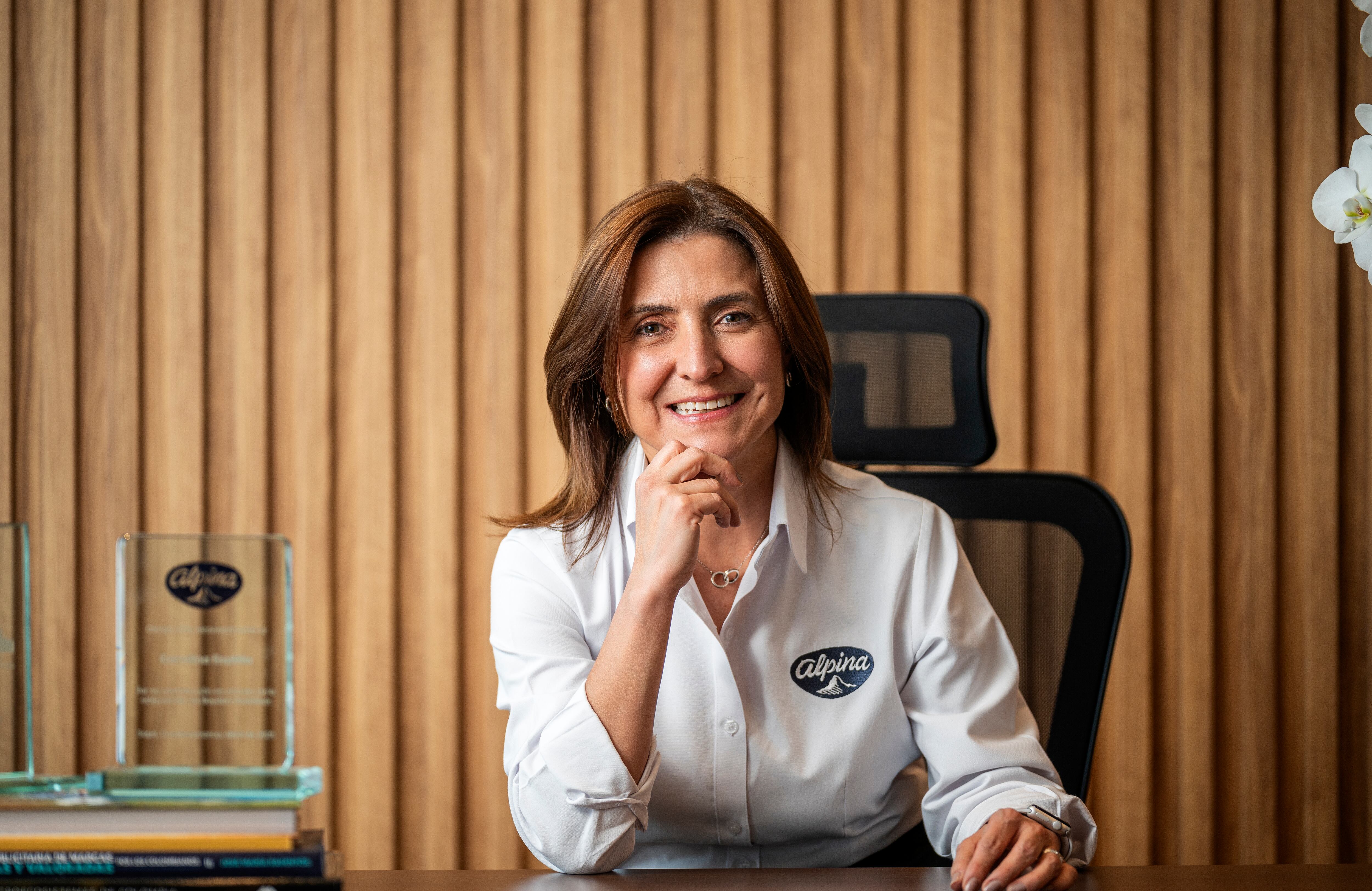 Carolina Espitia, presidenta de Alpina, habló sobre la evolución de la marca en estas ocho décadas.
