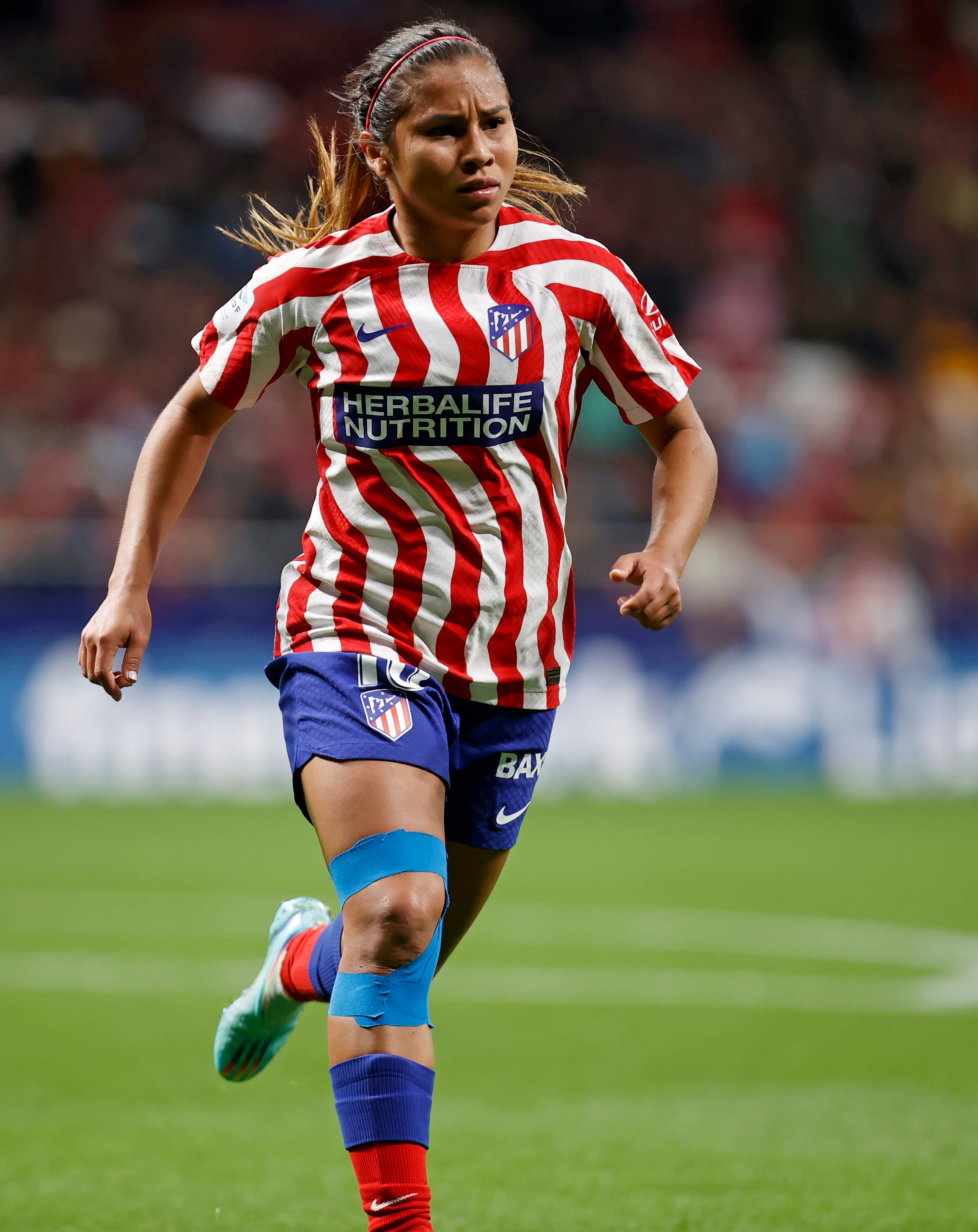 Leicy Santos, volante del Atlético de Madrid