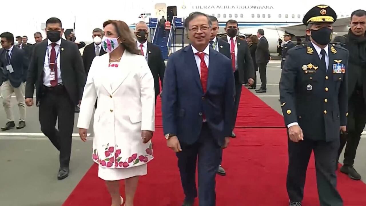 Presidente Gustavo Petro en Perú