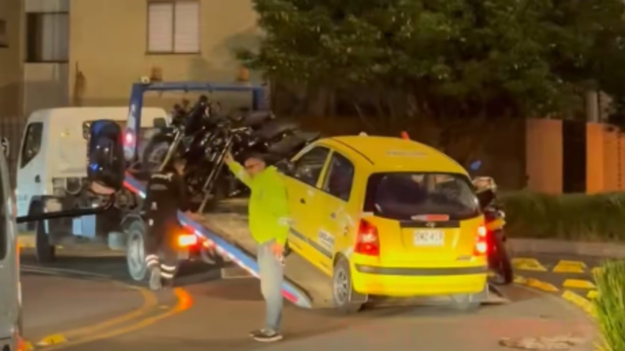El operativo fue coordinado por la Secretaría de Movilidad.